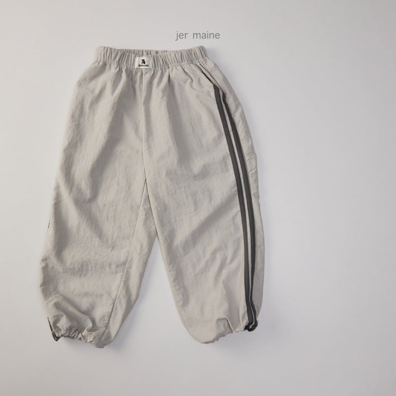Jermaine - Korean Children Fashion - #kidzfashiontrend - Line Bonding Pants - 5