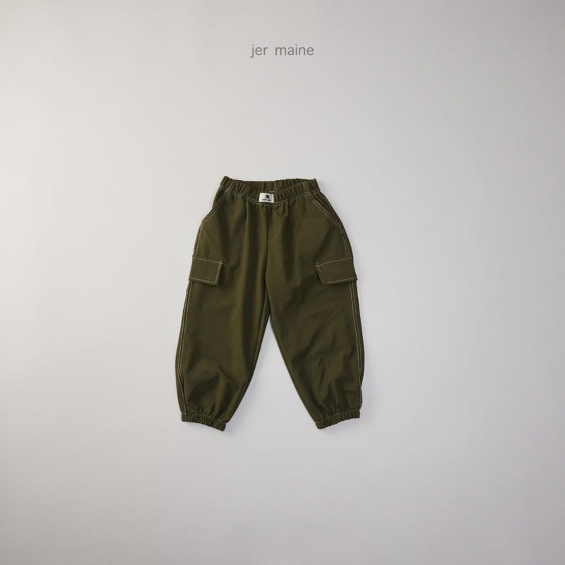 Jermaine - Korean Children Fashion - #littlefashionista - Stitch Jogger Pants - 3