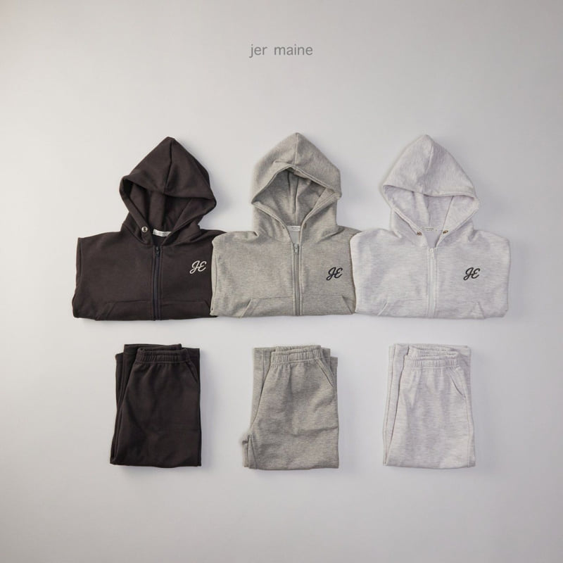 Jermaine - Korean Children Fashion - #magicofchildhood - JE Hood Zip-Up - 3