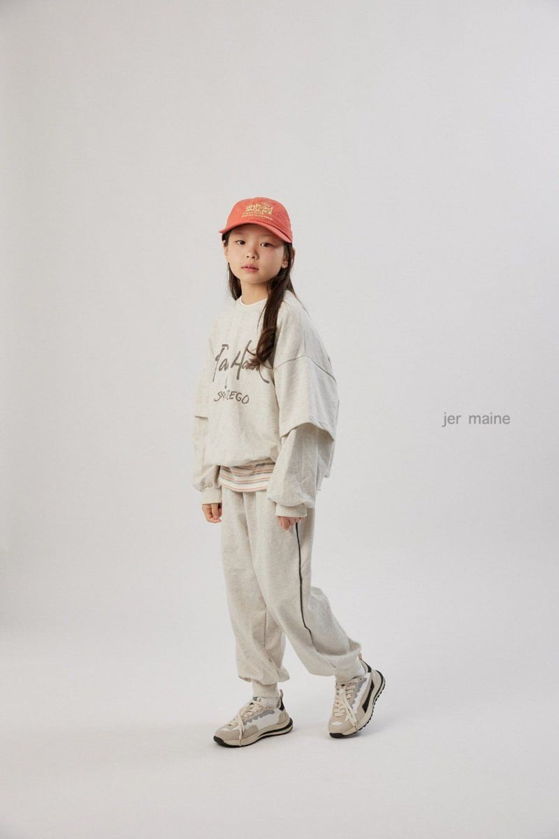 Jermaine - Korean Children Fashion - #magicofchildhood - Dual Layer Sweatshirt - 10