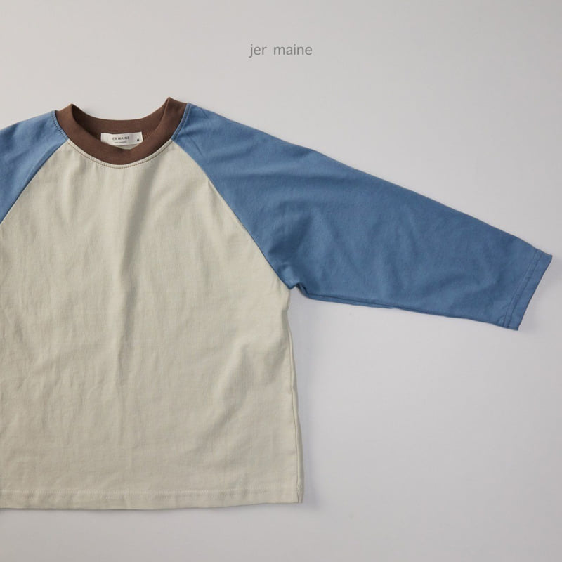 Jermaine - Korean Children Fashion - #magicofchildhood - Edge Raglan Tee - 6