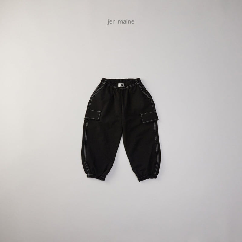 Jermaine - Korean Children Fashion - #littlefashionista - Stitch Jogger Pants - 4