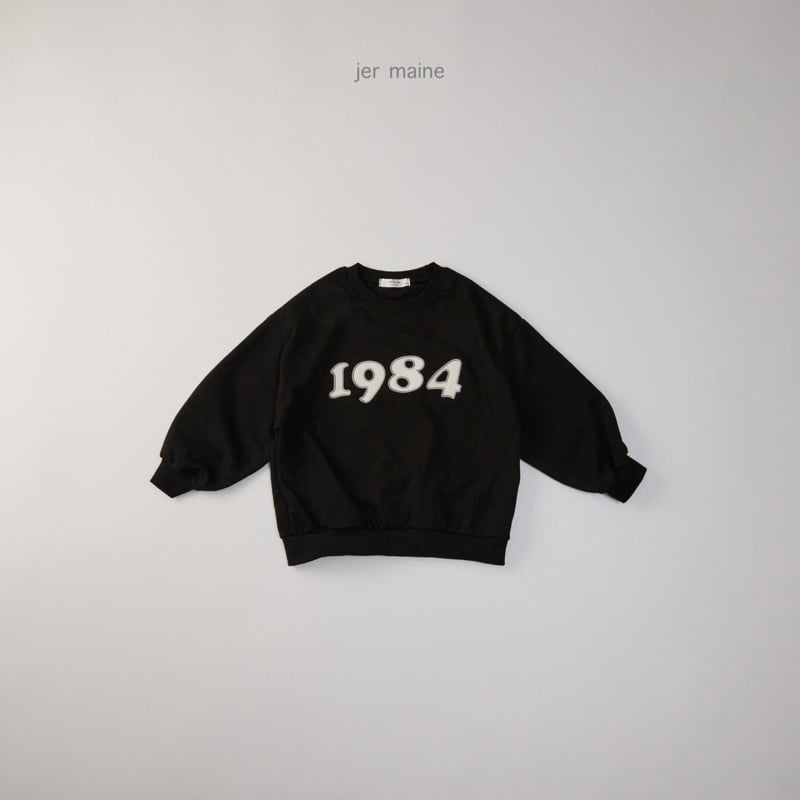Jermaine - Korean Children Fashion - #minifashionista - 1984 Embroidery Sweatshirt - 3