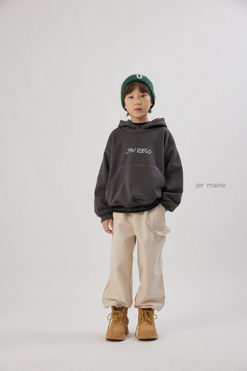 Jermaine - Korean Children Fashion - #minifashionista - Sandy Hooded Tee - 8