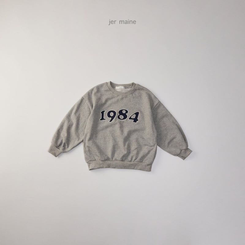 Jermaine - Korean Children Fashion - #minifashionista - 1984 Embroidery Sweatshirt - 4