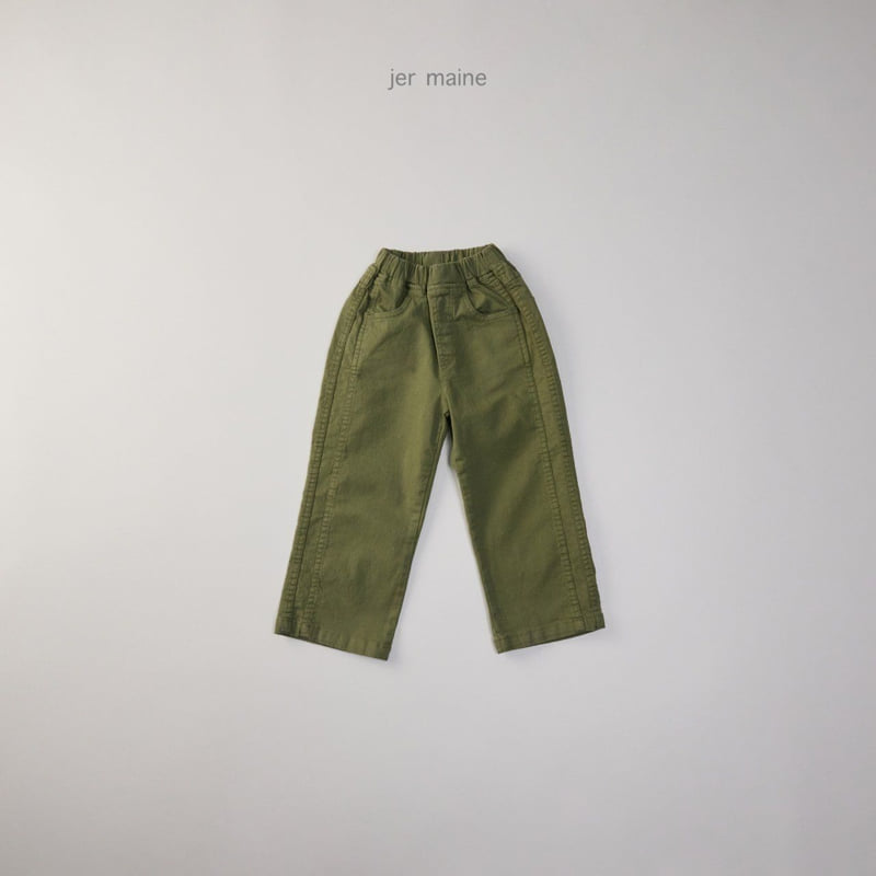Jermaine - Korean Children Fashion - #prettylittlegirls - Double Line Stretch Pants - 3