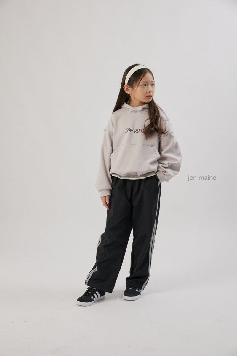 Jermaine - Korean Children Fashion - #prettylittlegirls - Line Bonding Pants - 10