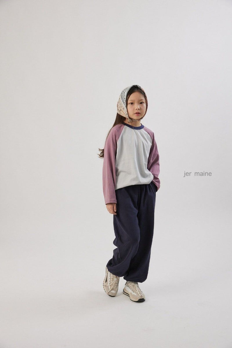 Jermaine - Korean Children Fashion - #prettylittlegirls - Edge Raglan Tee - 8