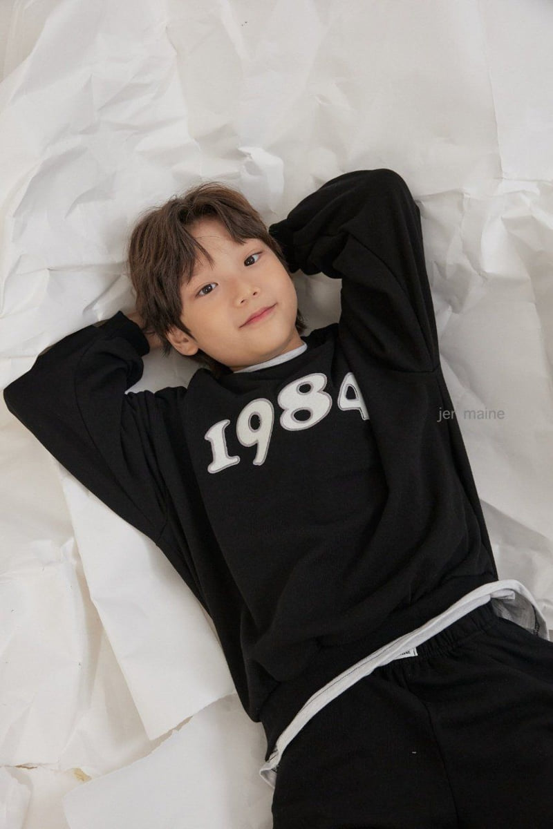 Jermaine - Korean Children Fashion - #stylishchildhood - 1984 Embroidery Sweatshirt - 7
