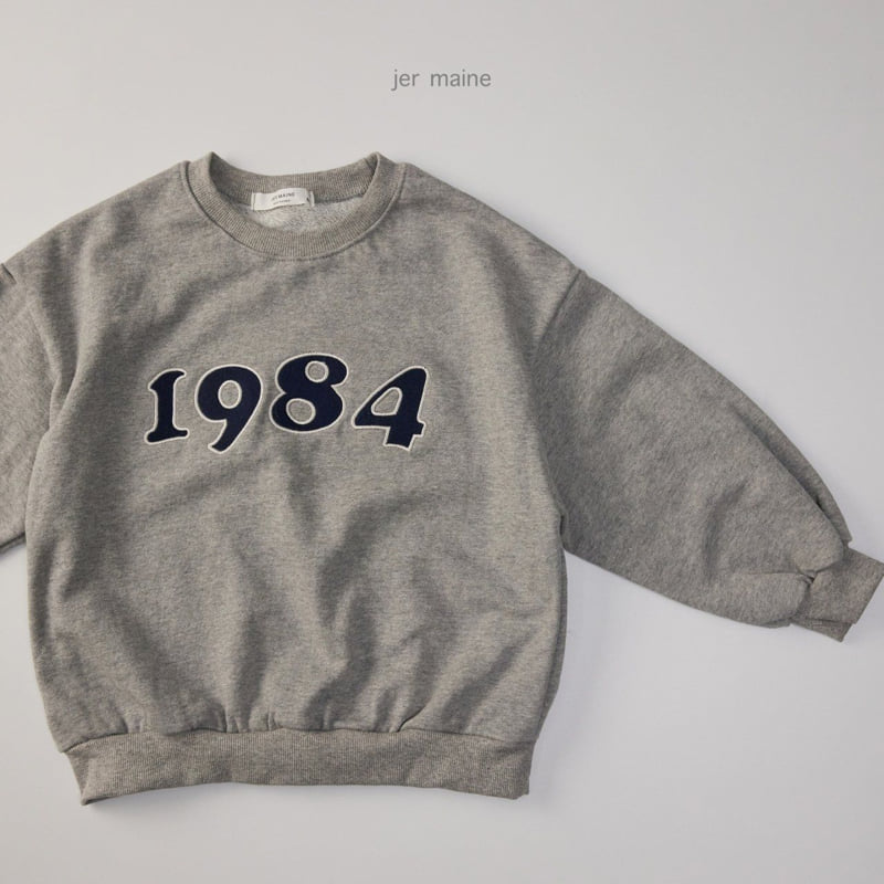 Jermaine - Korean Children Fashion - #todddlerfashion - 1984 Embroidery Sweatshirt - 5