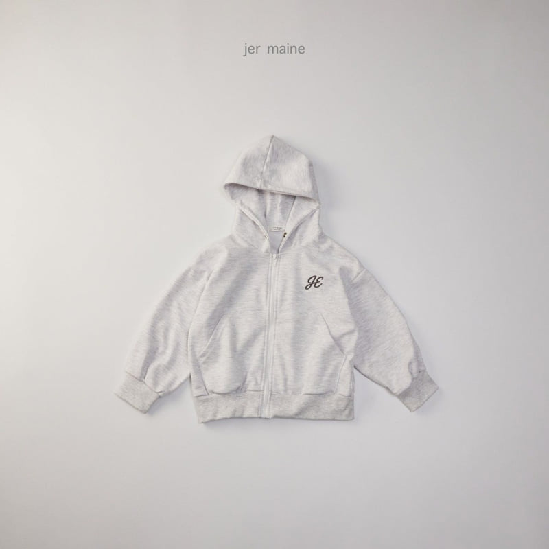Jermaine - Korean Children Fashion - #toddlerclothing - JE Hood Zip-Up - 7