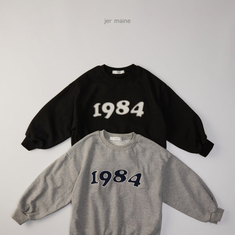Jermaine - Korean Children Fashion - #toddlerclothing - 1984 Embroidery Sweatshirt - 6