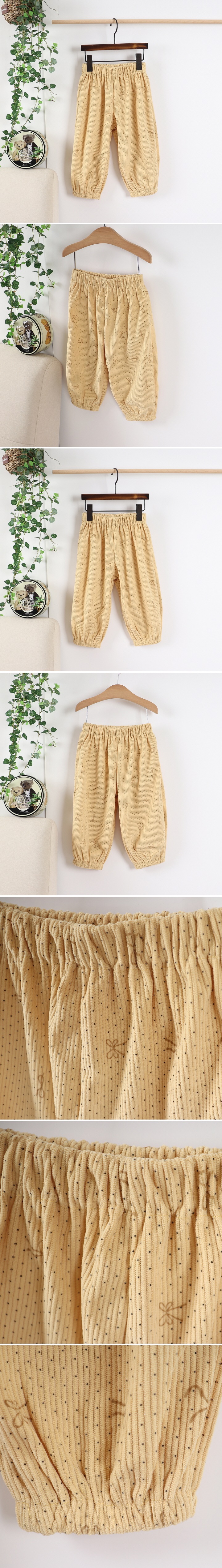 Jierang - Korean Children Fashion - #designkidswear - Ribbon Dot Pants