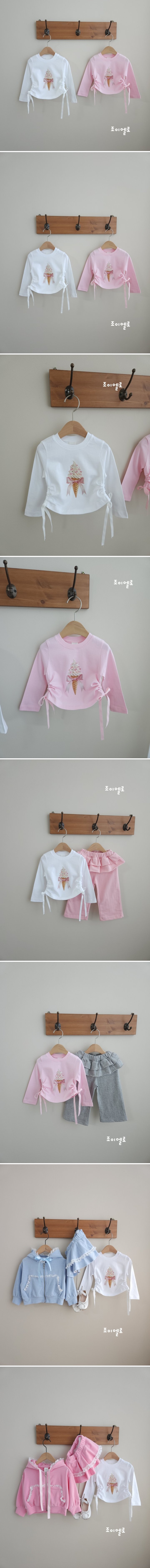 Joy ello - Korean Children Fashion - #fashionkids - Ice Cream String Tee