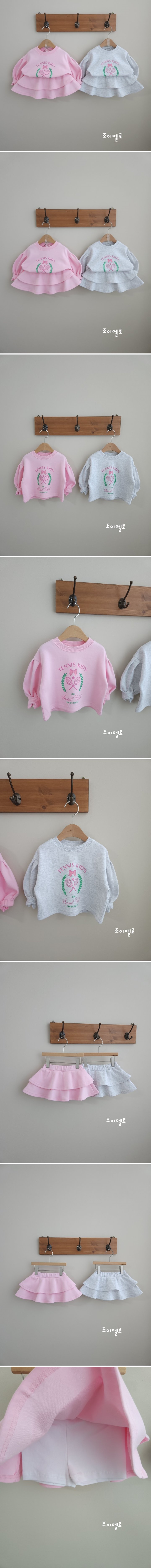 Joy ello - Korean Children Fashion - #stylishchildhood - Tennis Cancan Set