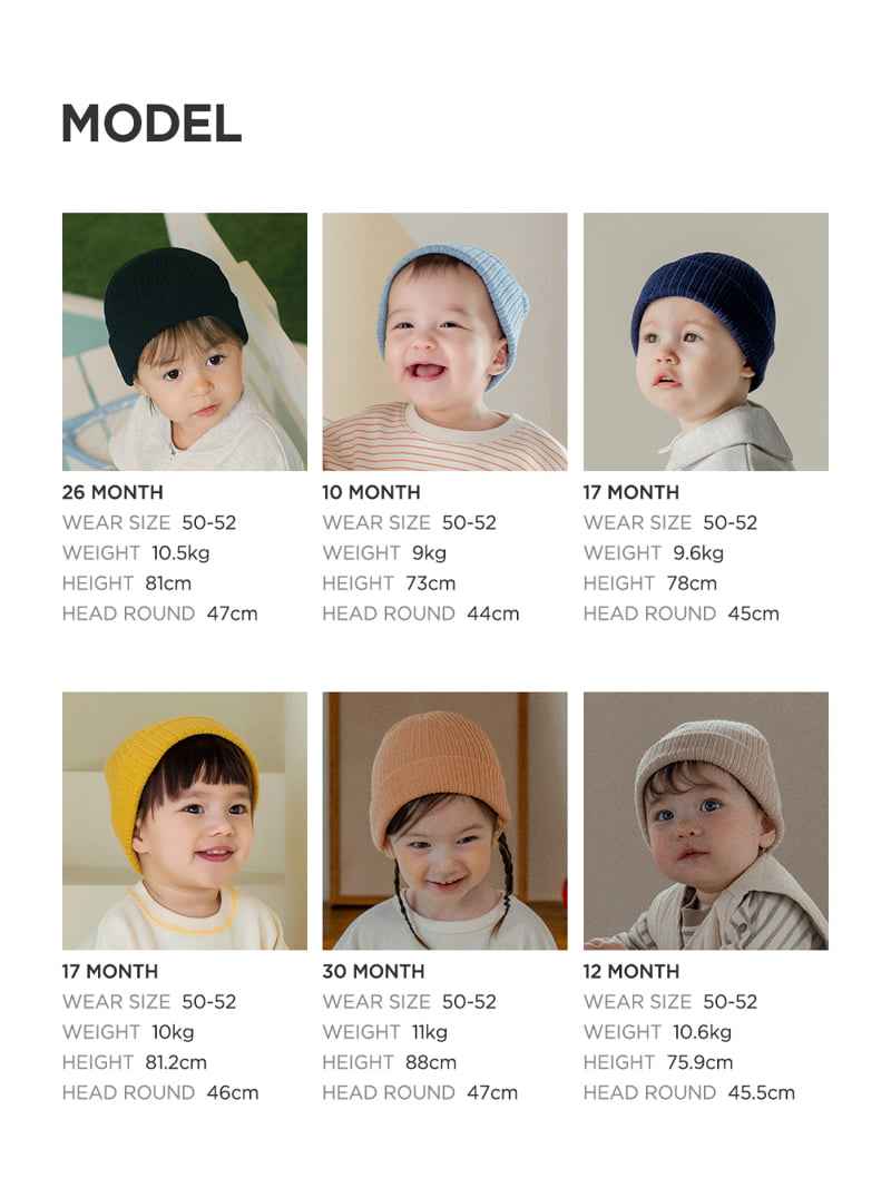 Kids Clara - Korean Baby Fashion - #babyboutique - Style Ribbed Beanie - 11