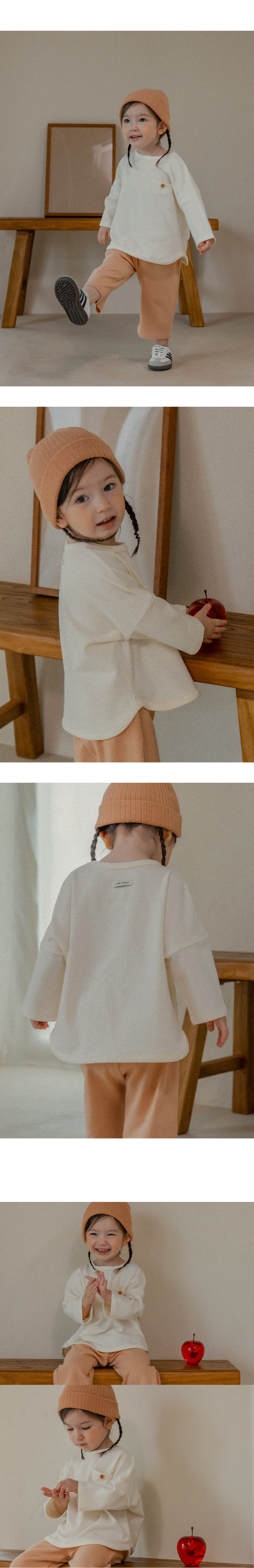 Kids Clara - Korean Baby Fashion - #babyboutique - Melly Top Bottom Set - 8