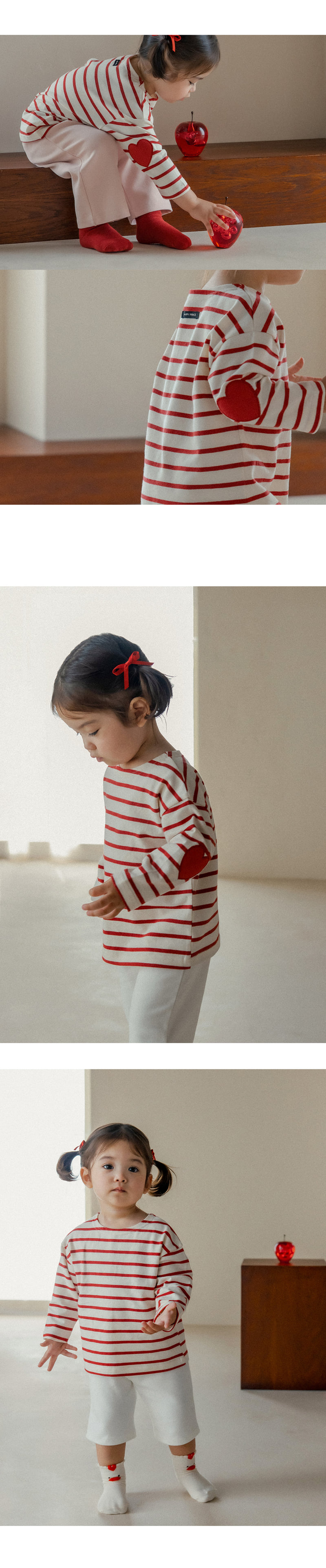 Kids Clara - Korean Baby Fashion - #babyclothing - Joina Tee - 3