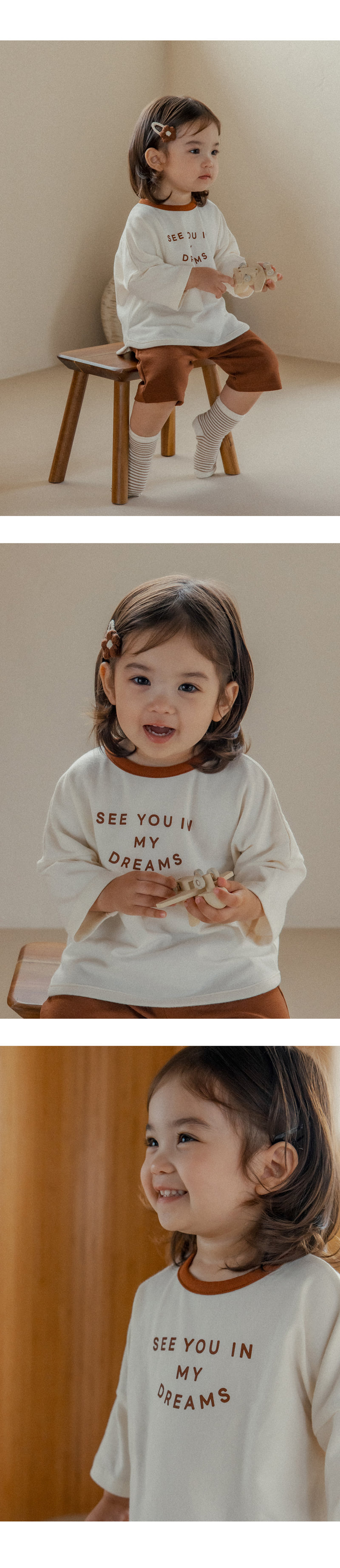 Kids Clara - Korean Baby Fashion - #babyfashion - Canna Tee - 3
