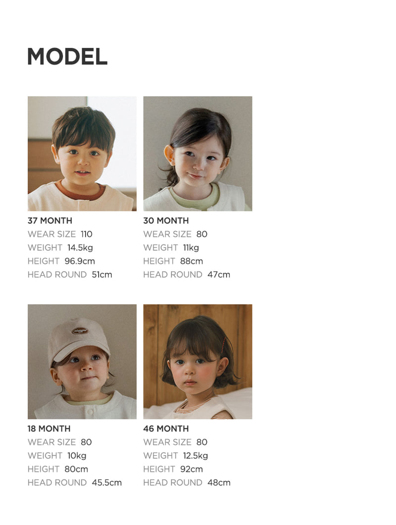 Kids Clara - Korean Baby Fashion - #babygirlfashion - Clay Vest - 11