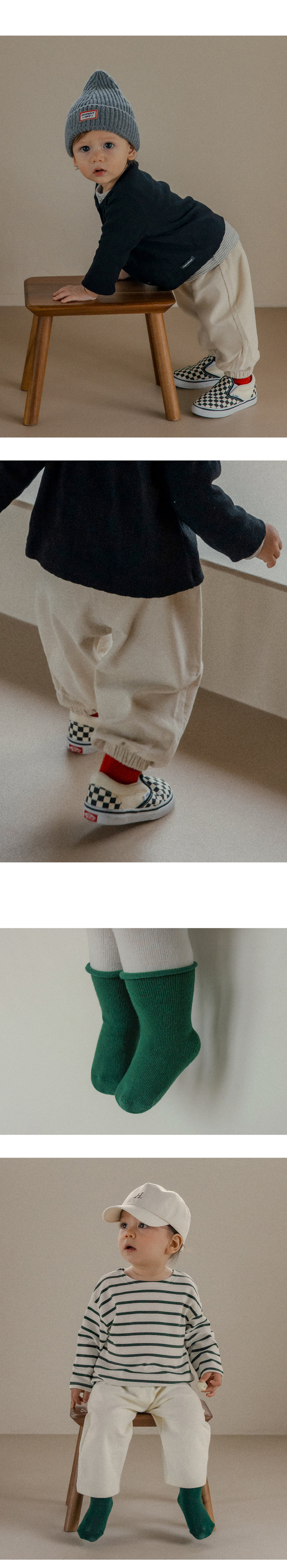 Kids Clara - Korean Baby Fashion - #babylifestyle - Joy Rolling Baby Socks - 5