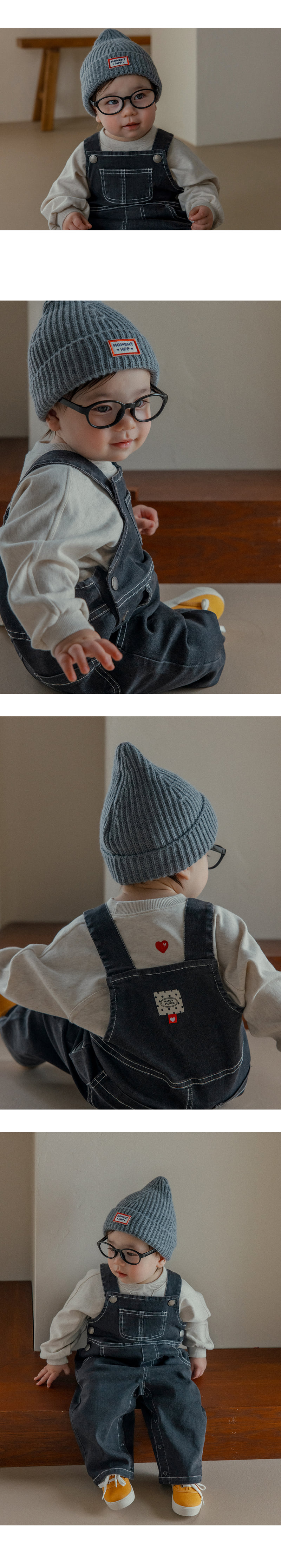 Kids Clara - Korean Baby Fashion - #babylifestyle - Miles Knit Baby Beanie - 3