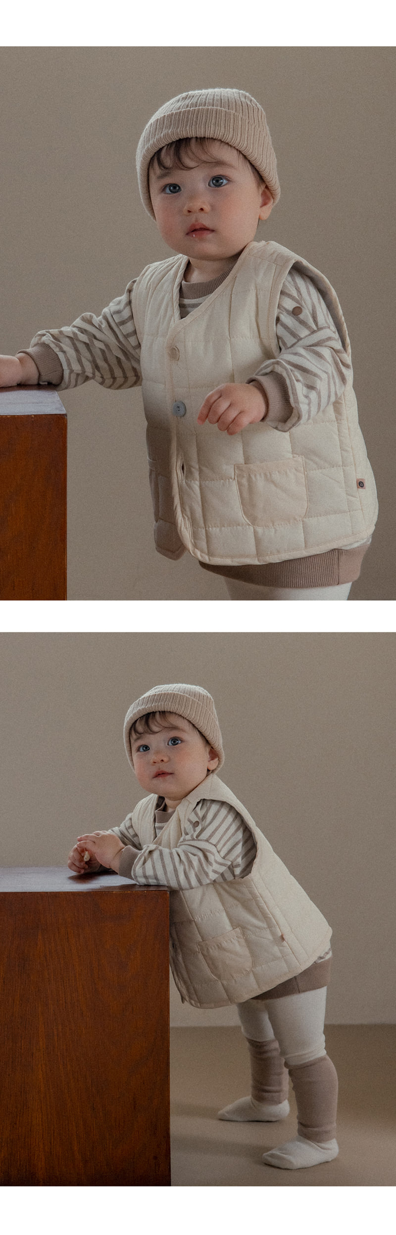 Kids Clara - Korean Baby Fashion - #babyoninstagram - Style Ribbed Beanie - 3