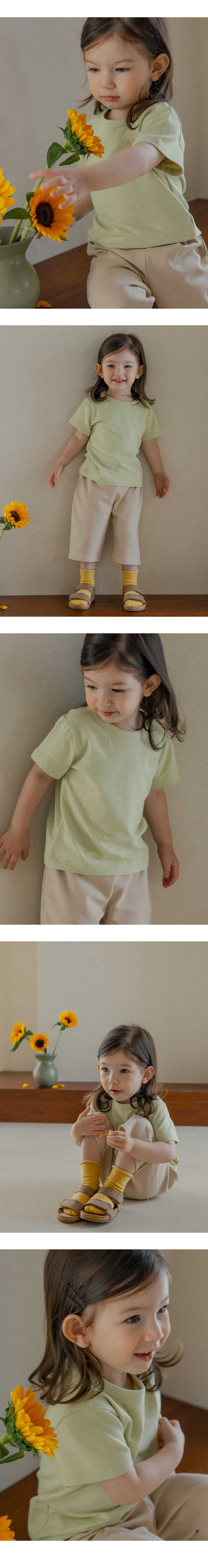 Kids Clara - Korean Baby Fashion - #babyoninstagram - River Short Sleeve Tee - 2