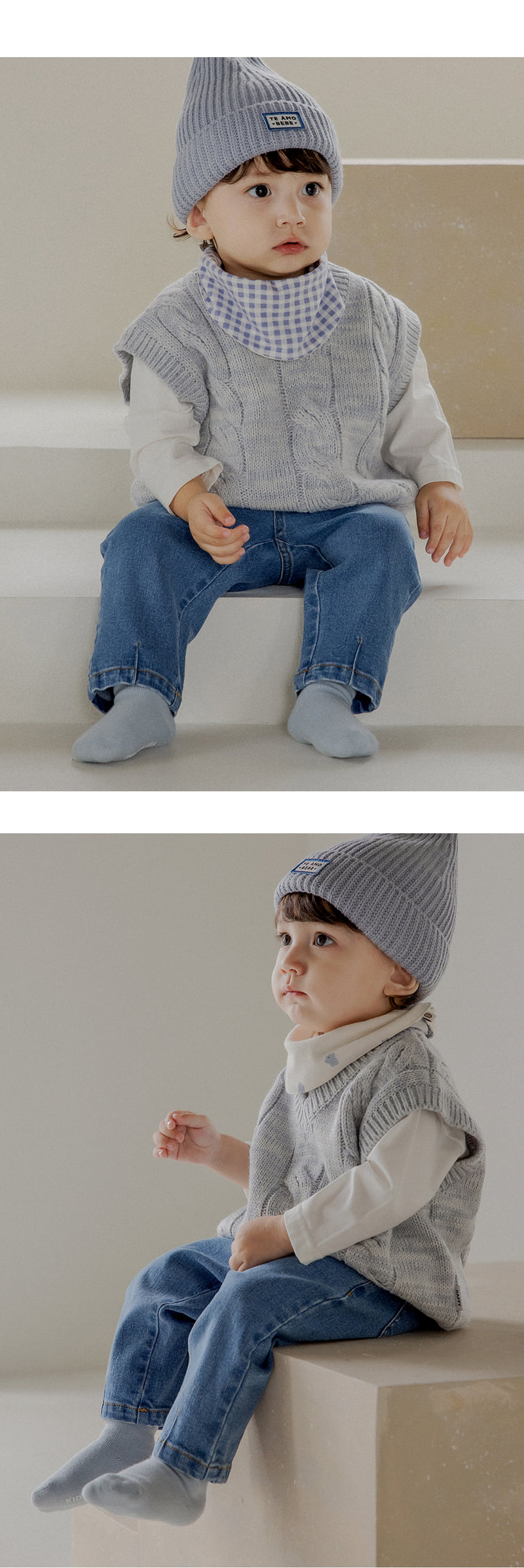 Kids Clara - Korean Baby Fashion - #babyootd - Joy Rolling Baby Socks - 7