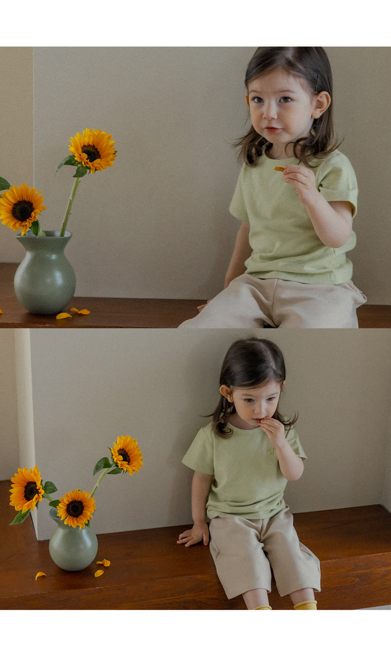 Kids Clara - Korean Baby Fashion - #babyootd - River Short Sleeve Tee - 3