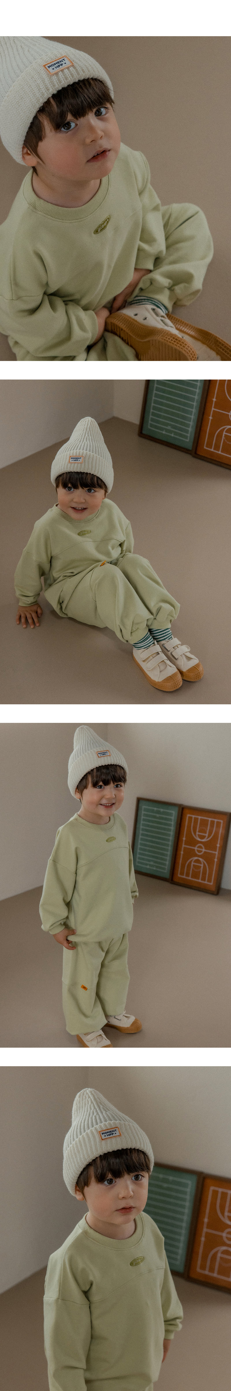Kids Clara - Korean Baby Fashion - #babyoutfit - Miles Knit Baby Beanie - 7