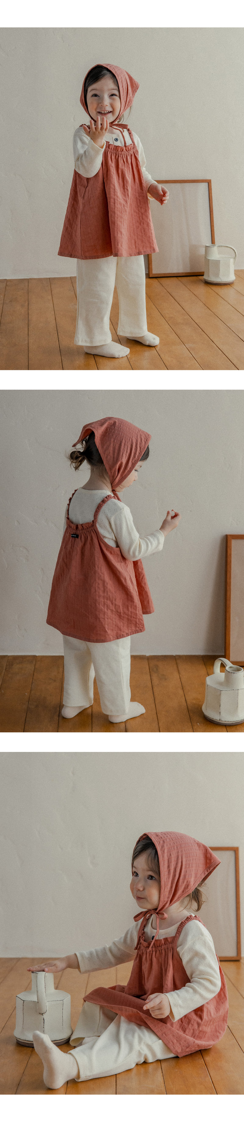 Kids Clara - Korean Baby Fashion - #babyoutfit - Cello Pants - 2