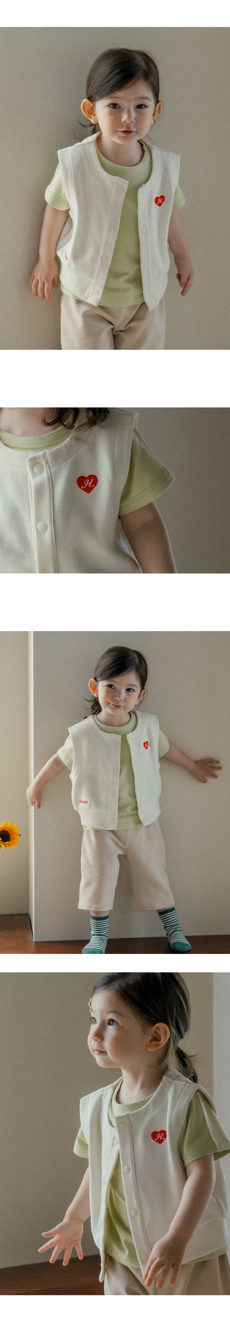 Kids Clara - Korean Baby Fashion - #babyootd - River Short Sleeve Tee - 4