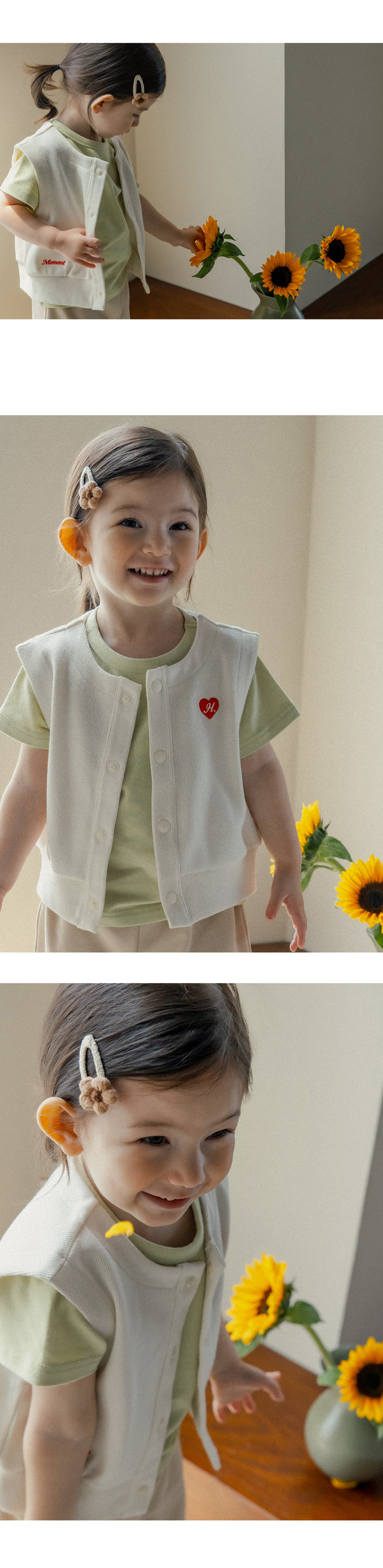 Kids Clara - Korean Baby Fashion - #babyoutfit - River Short Sleeve Tee - 5