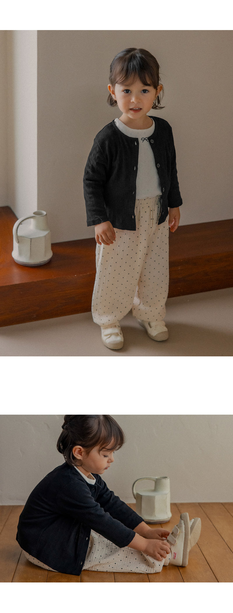 Kids Clara - Korean Baby Fashion - #babywear - Ginger Dot Pants - 3