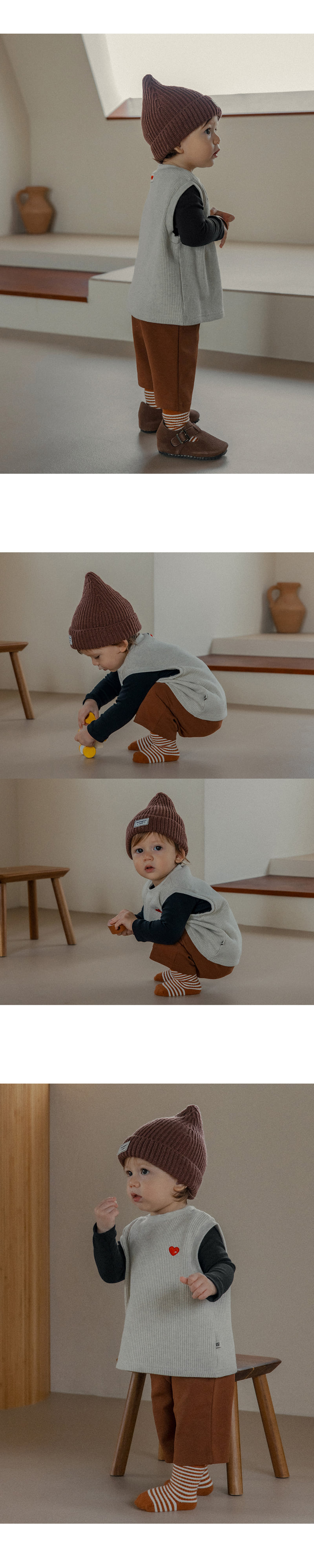 Kids Clara - Korean Baby Fashion - #onlinebabyboutique - Stong Pants - 3