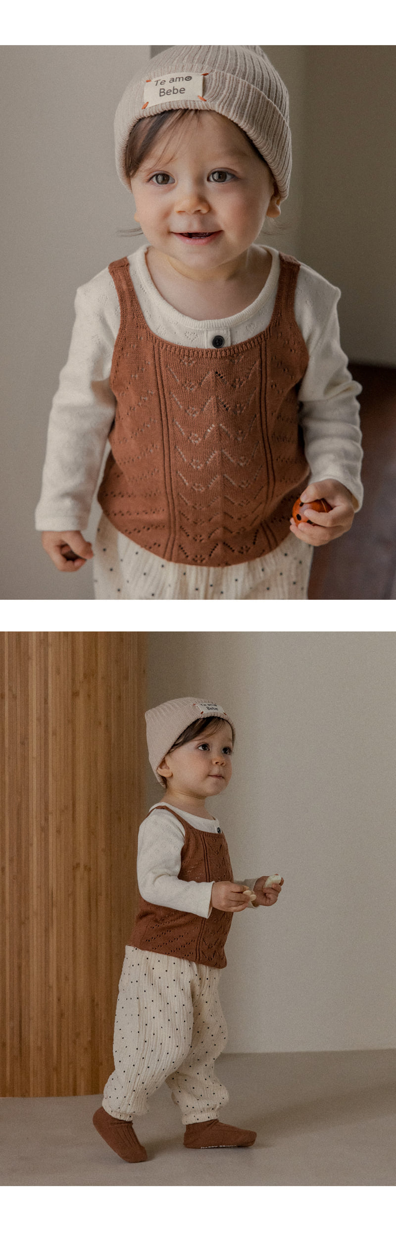Kids Clara - Korean Baby Fashion - #onlinebabyboutique - Maybell Eyelet Tee - 5