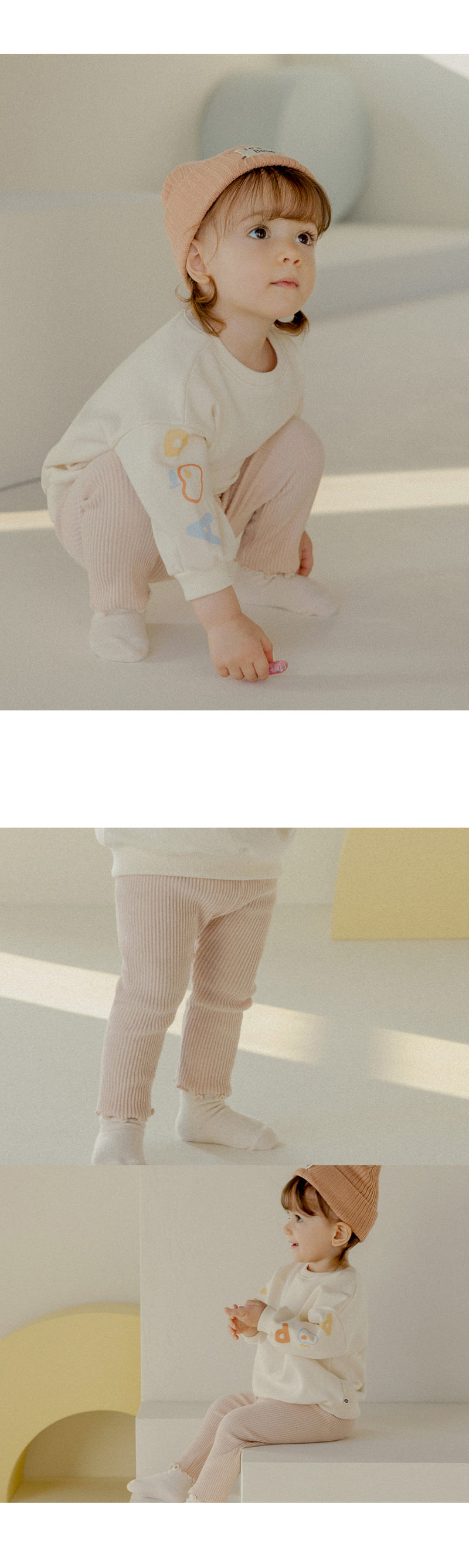 Kids Clara - Korean Baby Fashion - #onlinebabyshop - Nikita Baby Leggings - 3
