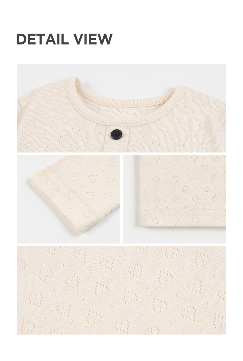 Kids Clara - Korean Baby Fashion - #smilingbaby - Maybell Eyelet Tee - 7