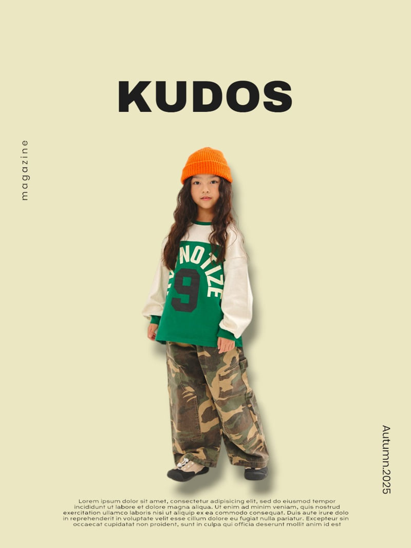 Kudos - Korean Children Fashion - #Kfashion4kids - Color Block Long Sleeve Tee - 12