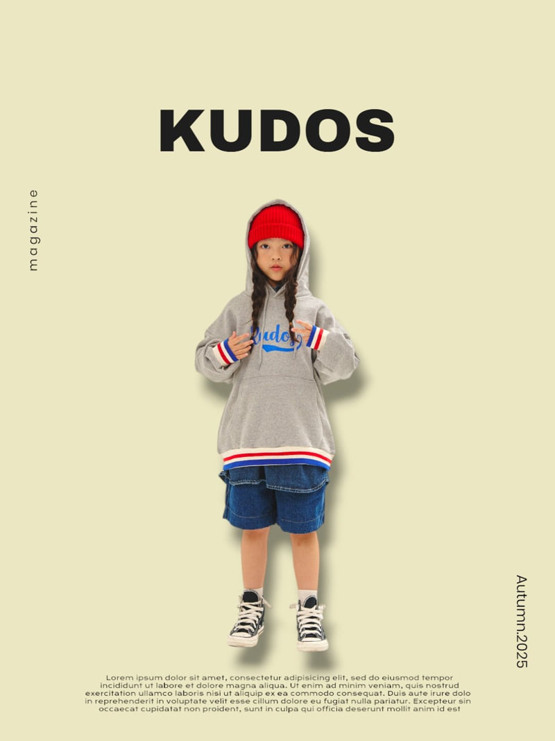 Kudos - Korean Children Fashion - #Kfashion4kids - Border Hoodie - 10