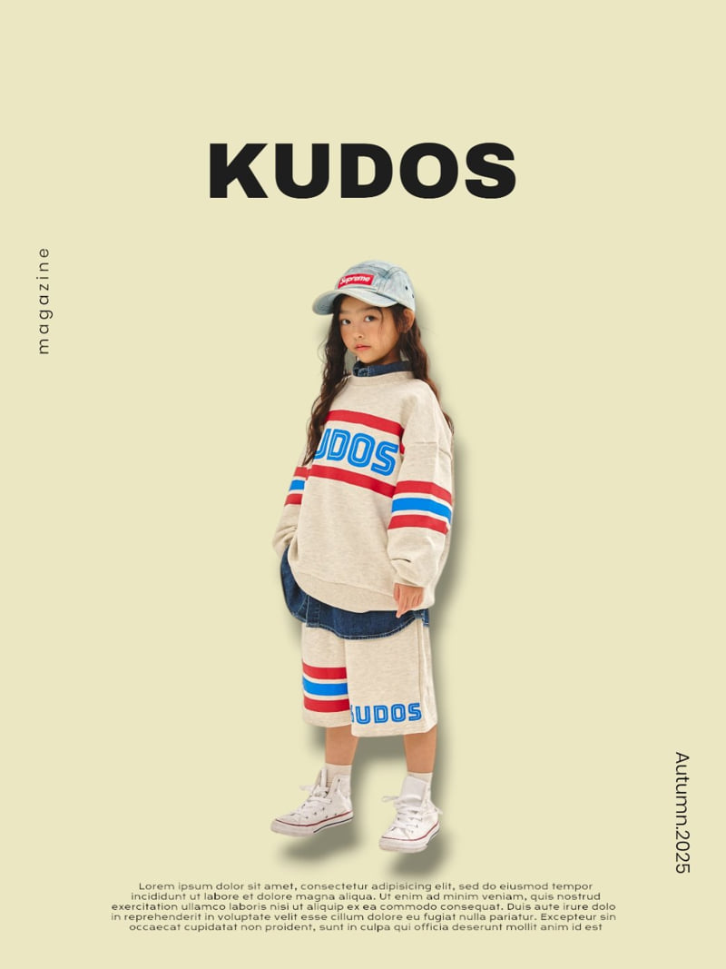 Kudos - Korean Children Fashion - #Kfashion4kids - Monotype Sweatshirt - 9