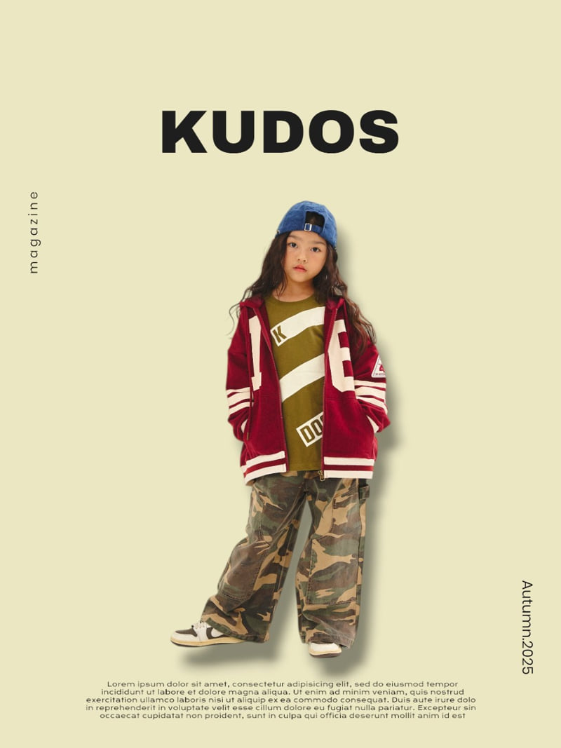 Kudos - Korean Children Fashion - #childofig - Sporty Hooded Zip-Up - 5