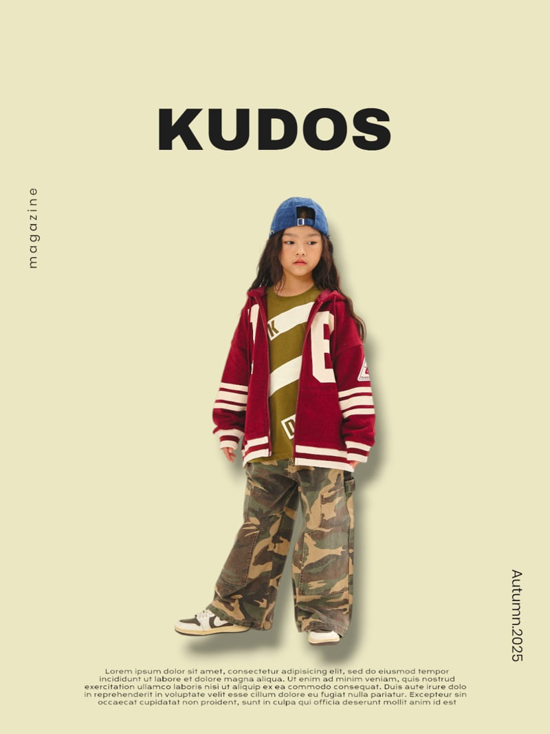 Kudos - Korean Children Fashion - #childofig - Sporty Hooded Zip-Up - 6