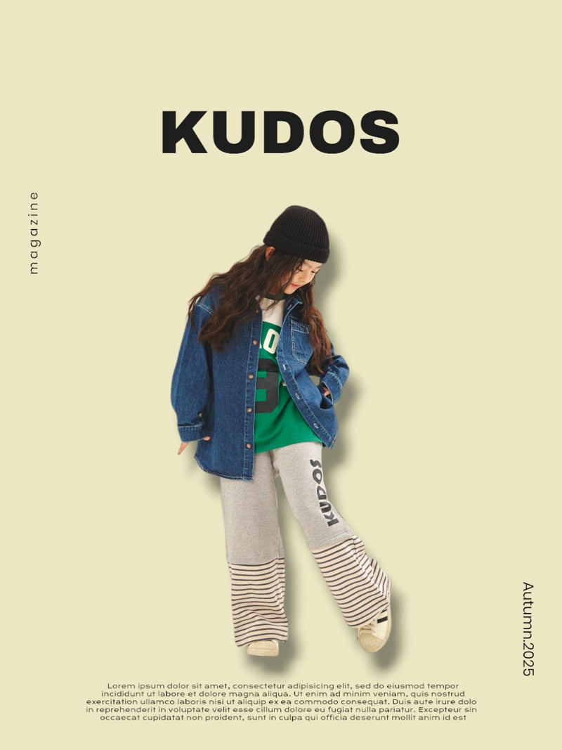 Kudos - Korean Children Fashion - #childofig - Grunge Sweatpants - 5