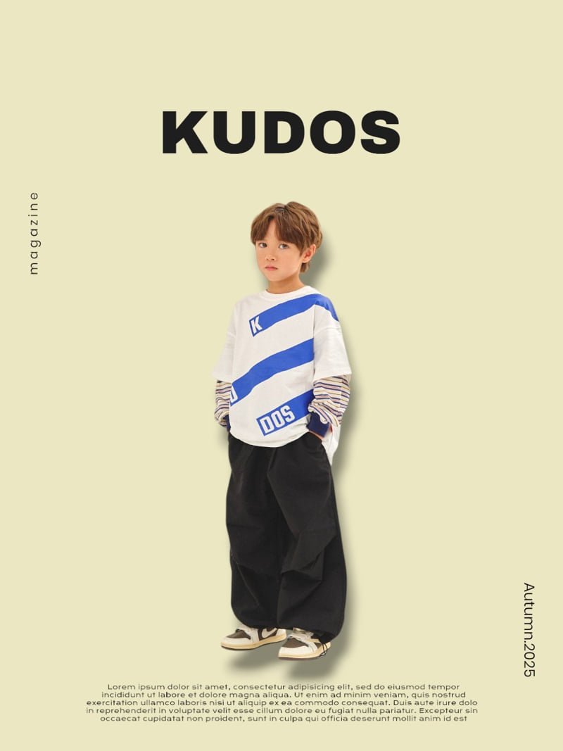 Kudos - Korean Children Fashion - #childofig - Layered Long Sleeve Tee - 2