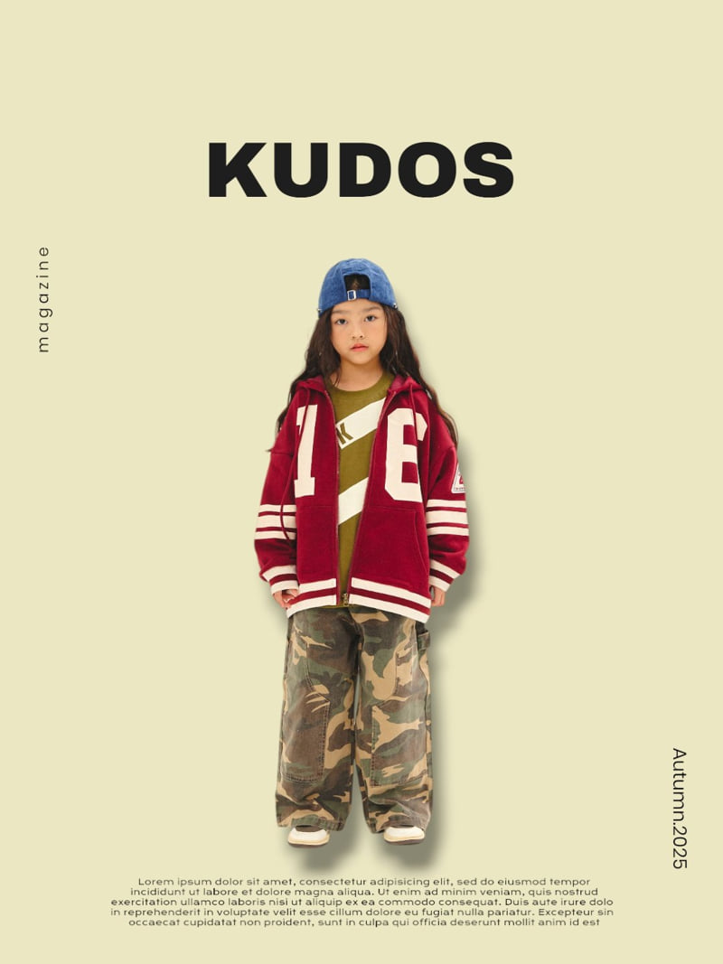 Kudos - Korean Children Fashion - #childrensboutique - Sporty Hooded Zip-Up - 7