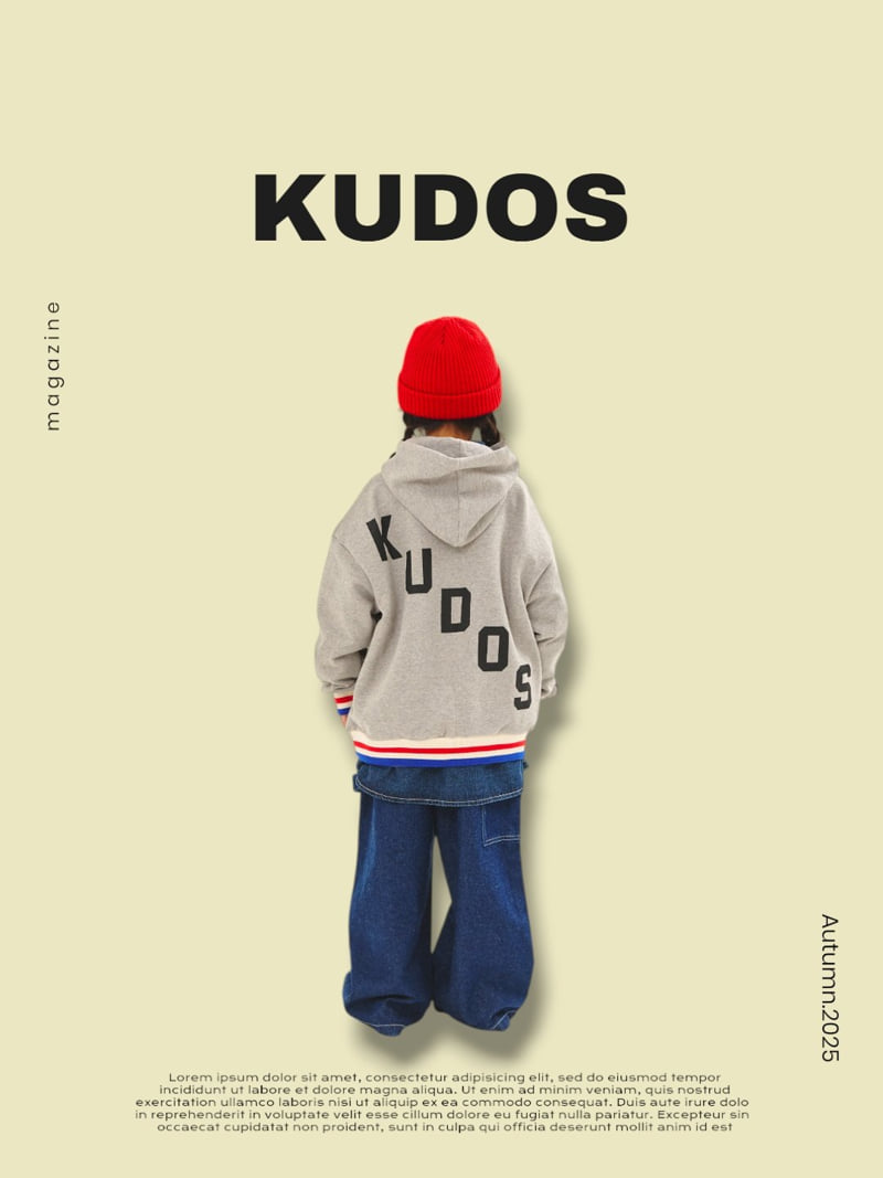 Kudos - Korean Children Fashion - #childrensboutique - Border Hoodie - 4