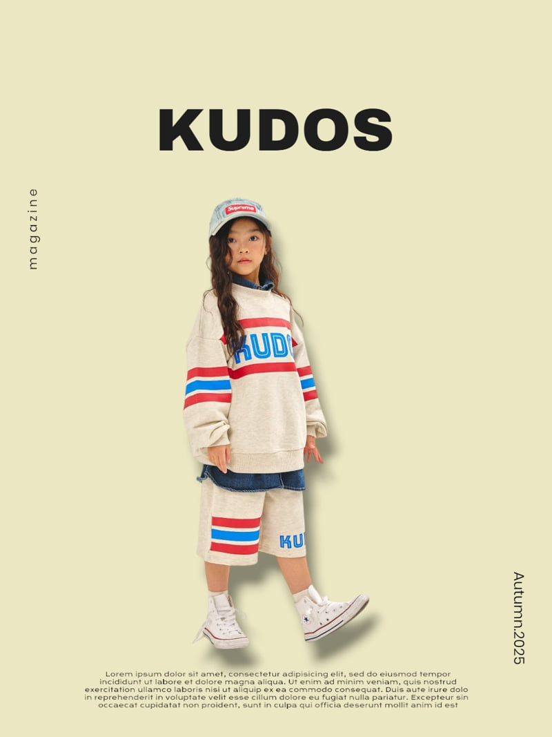Kudos - Korean Children Fashion - #designkidswear - Monotype Sweatshirt - 3