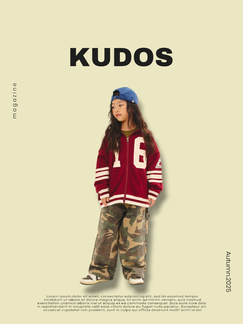 Kudos - Korean Children Fashion - #fashionkids - Sporty Hooded Zip-Up - 10
